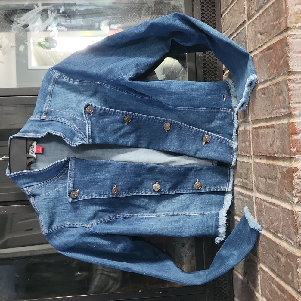 Brand new Tommy Jeans crop top Jean Jacket